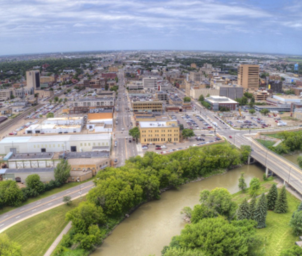 Fargo is a the largest City in North Dakota on the Red River