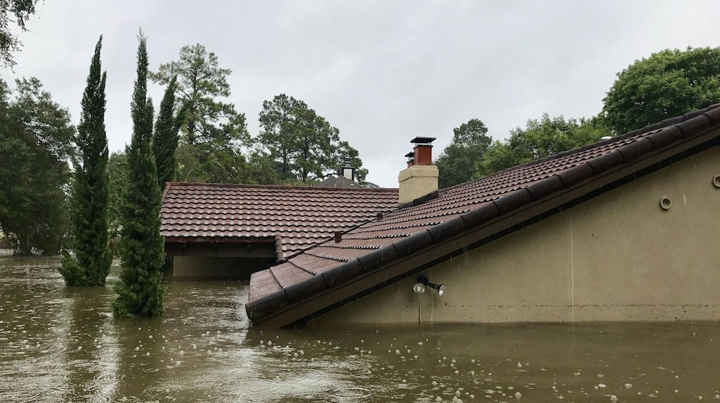 HurricanHarveyHouseTops