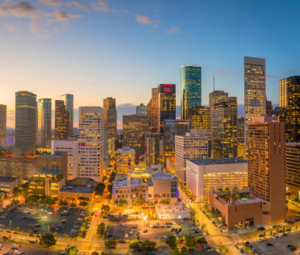 Downtown Houston skyline