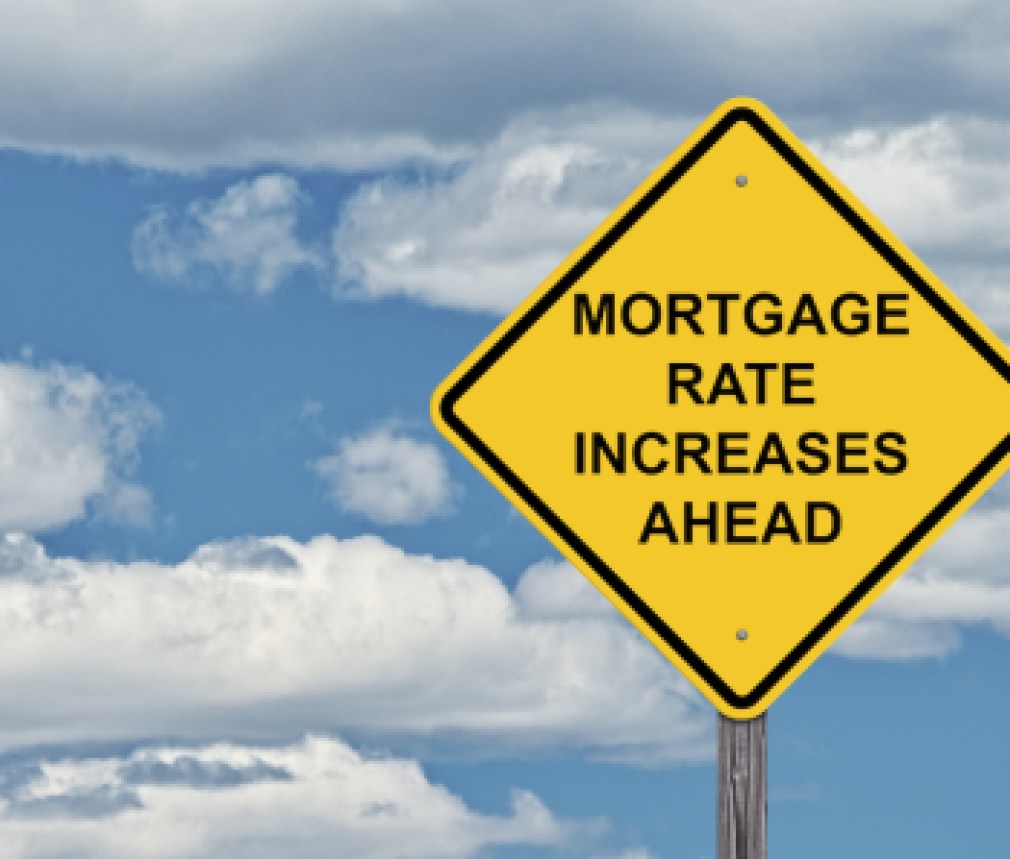 Caution Sky Background - Mortgage Rate Increases Ahead