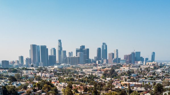 Los Angeles Drone View