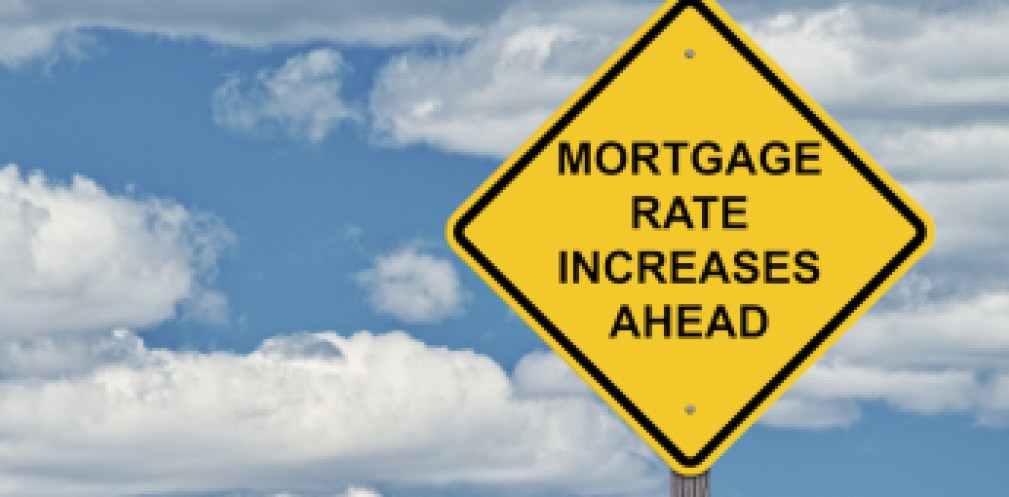 Caution Sky Background - Mortgage Rate Increases Ahead