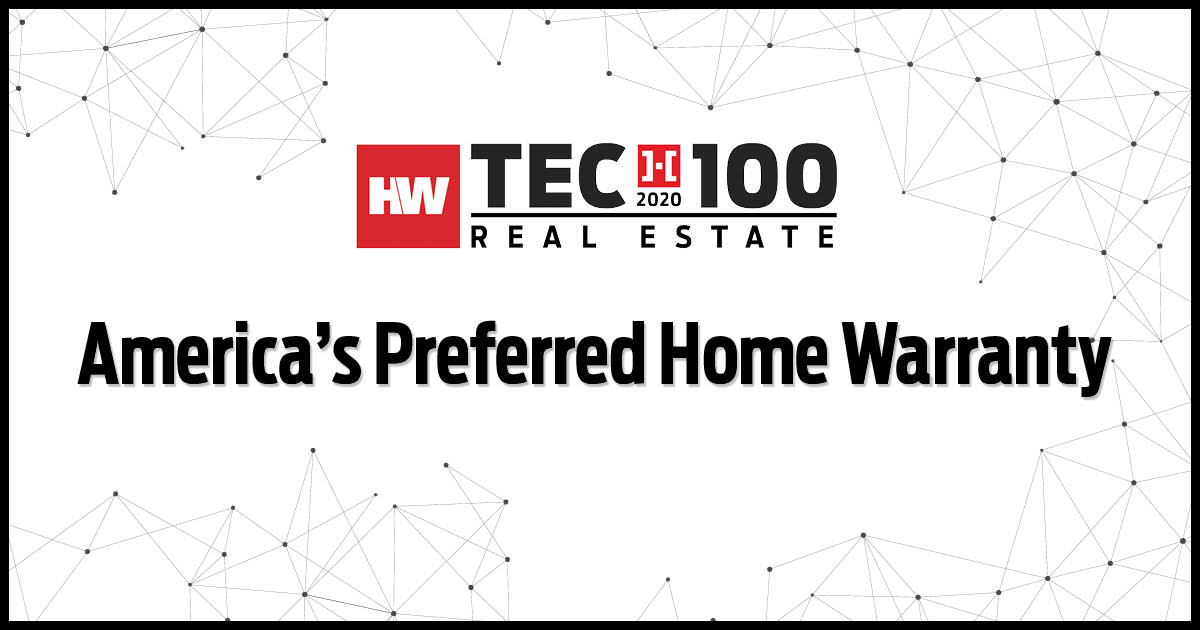 2020 HW Tech100 Real Estate Winner America S Preferred Home Warranty   America’s Preferred Home Warranty 