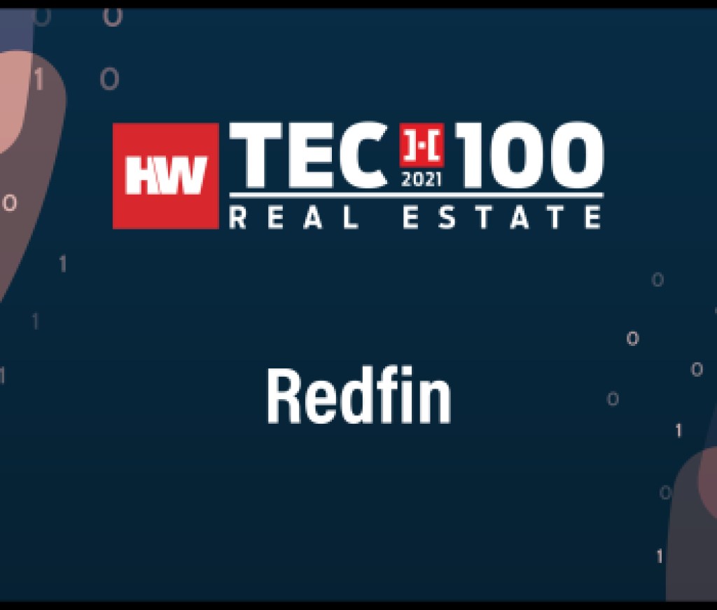 Redfin-2021 Tech100 winners -Real Estate