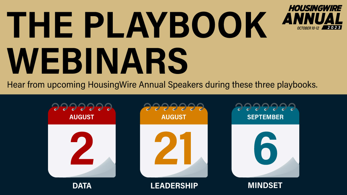 2023 HousingWire Annual playbooks HousingWire