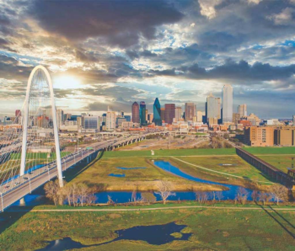 HousingWire Texas skyline