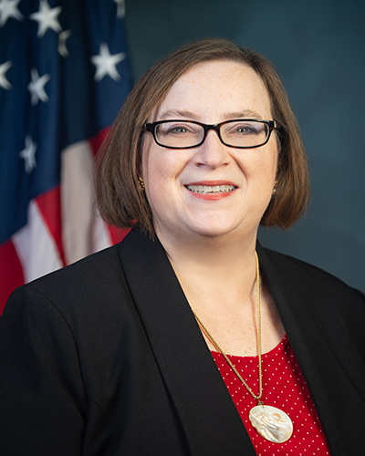 The official HUD portrait of FHA Commissioner Julia Gordon, who oversees the reverse mortgage program at FHA as of 2022.