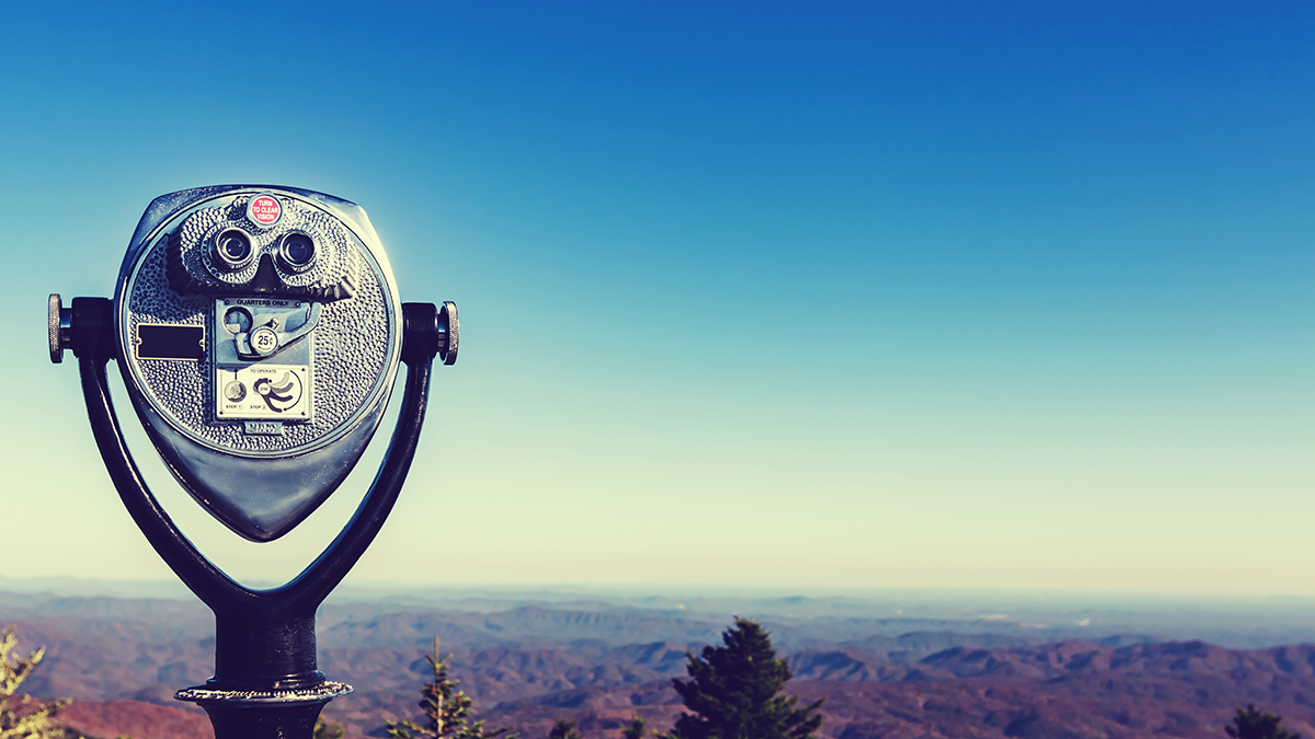 Roadside binoculars