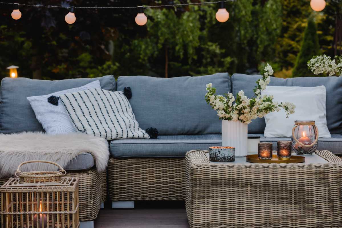 Patio weatherproof decors